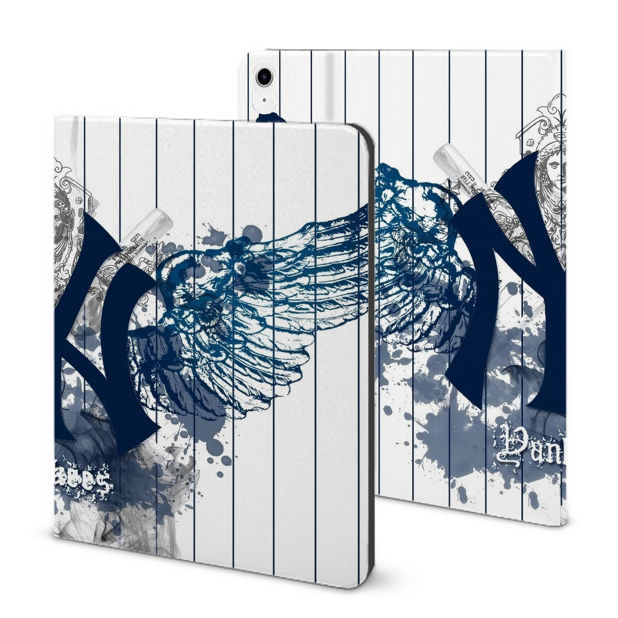 New York Yankees 353 IPad Case Without Pencil Slot – Book-Style Cover With PU Leather & TPU – Slim, Durable, Scratch-Resistant, Full Protection & Easy Access